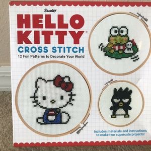😻 Hello Kitty Cross Stitch kit DIY Craft